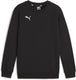 Puma teamgoal casuals crew neck sweat jr jongens sporttrui - black- white