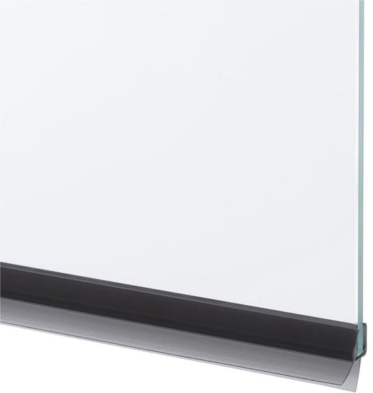 Sealskin - lekstrip - universeel horizontaal afdichtprofiel 6 8mm, 1 meter - transparant zwart
