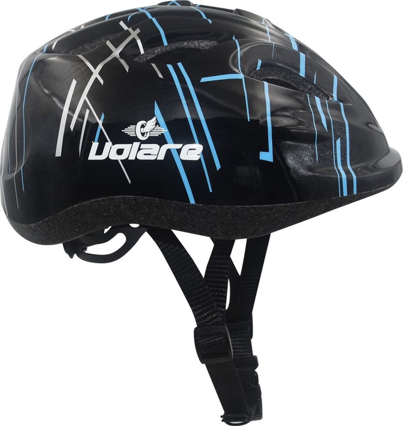 Afbeelding laden in galerijviewer, Volare fietshelm - kids - zwart - 47-51 cm
