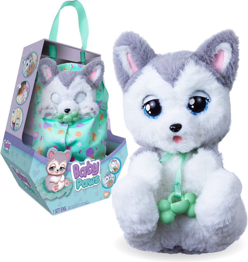 Afbeelding laden in galerijviewer, Imc toys baby paws hondje husky - interactieve pluchen knuffel
