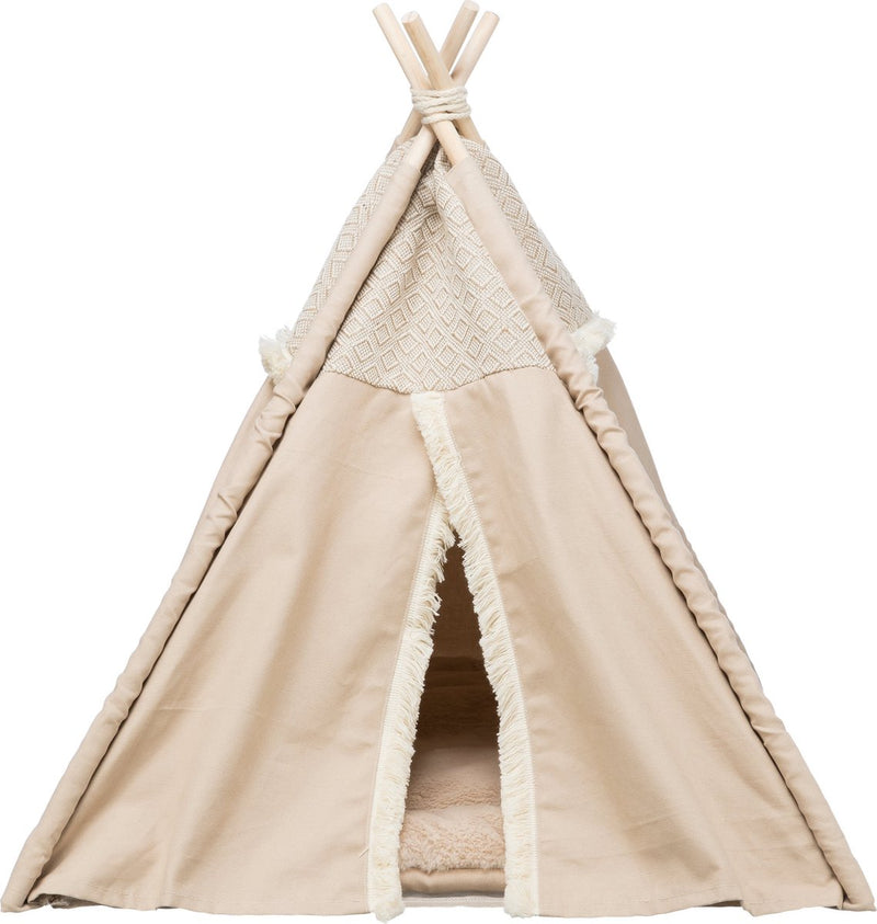 Chargez l'image dans la visionneuse de la galerie, Trixie kattenmand tipi boho beige
