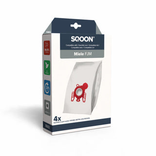 Sqoon stofzuigerzak miele fjm 4st
