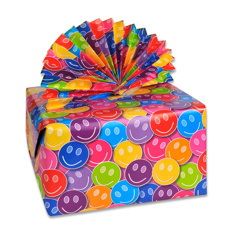 Load image into Gallery viewer, Rotolux inpakpapier lachgezicht, 3 mtr
