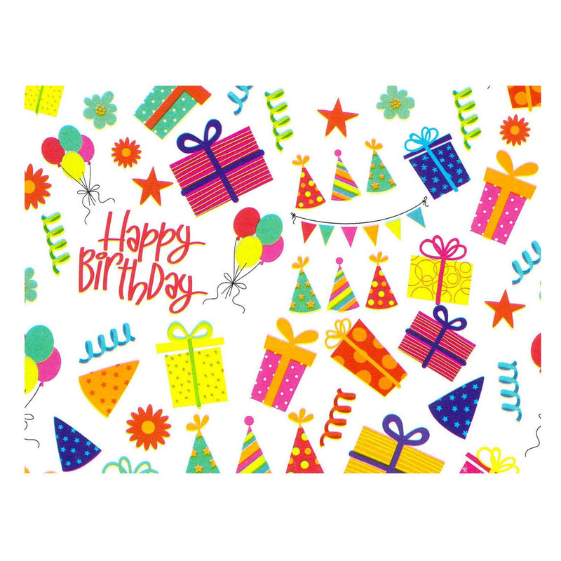Load image into Gallery viewer, Rotolux Toonbankrol Happy Birthday, 200 mtr.
