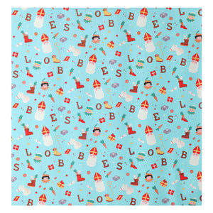 Lobbes sinterklaas inpakpapier, 5mtr.