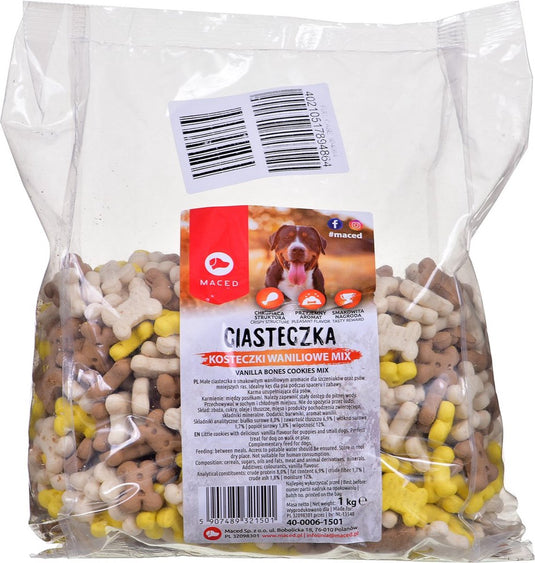 Mace-d maced botten koekjes vanille mix - hondensnack - 1 kg