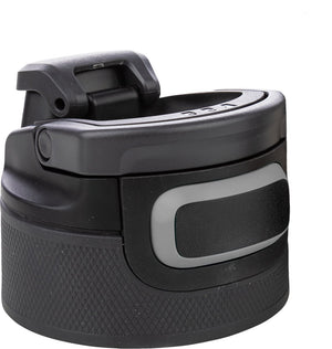 Kambukka black steel 3 in 1 water deksel - zwart