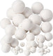 Creativ company katoen ballen wit, 42st.