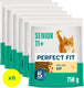 Perfect fit kattenbrokken - senior 11+ - kip - 6x750g
