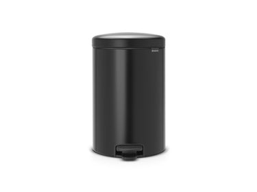 Brabantia newicon prullenbak - 20 liter - matt black