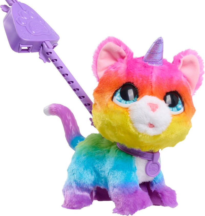 Afbeelding laden in galerijviewer, Just play furreal walkalots big wags unicorn kat - interactieve pluchen knuffel
