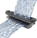 Hansgrohe raindrain match - douchegoot met rvs rooster 800, in hoogte verstelbaar frame, mat zwart 56038670