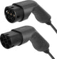 Deltaco universele e-charge oplaadkabel voor elektrische auto - type 2 - 16a 3.6kw - 3 m - zwart