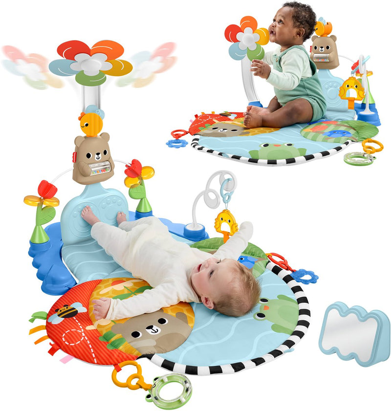 Afbeelding laden in galerijviewer, Fisher-price fisher price 3-in-1 activiteitenmat voetenspel
