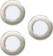 Eglo fueva 5 inbouwarmatuur - led - ø 8,6 cm - grijs wit