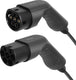 Deltaco universele e-charge oplaadkabel voor elektrische auto - type 2 - 16a 3.6kw - 3 m - zwart