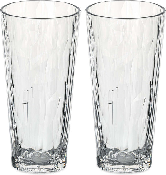 Koziol - superglas club no. 19 glas 250 ml set van 2 stuks - thermoplastic - transparant -