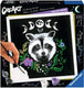 Ravensburger pixie cold edition raccoon - schilderen op nummer voor volwassenen