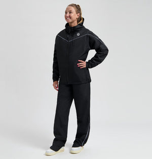 Rogelli commuter essential dames en heren regenpak - zwart