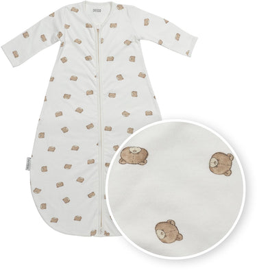 Meyco baby bear baby slaapzak rond - multicolour - 80cm - 1.0 tog