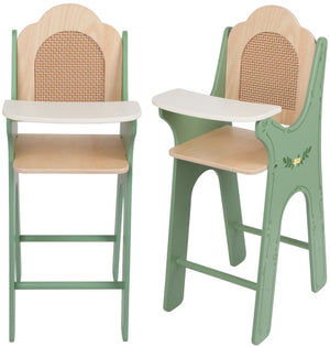 Classic world vintage houten babystoel