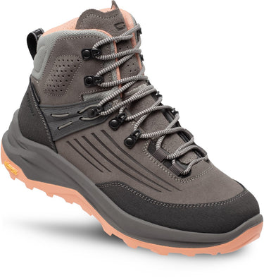 Grisport overland mid dames wandelschoenen - grey peach