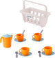 Cavallino servies in mand oranje, 15dlg.
