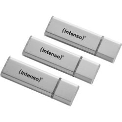 Usb-stick intenso 16 gb zilver