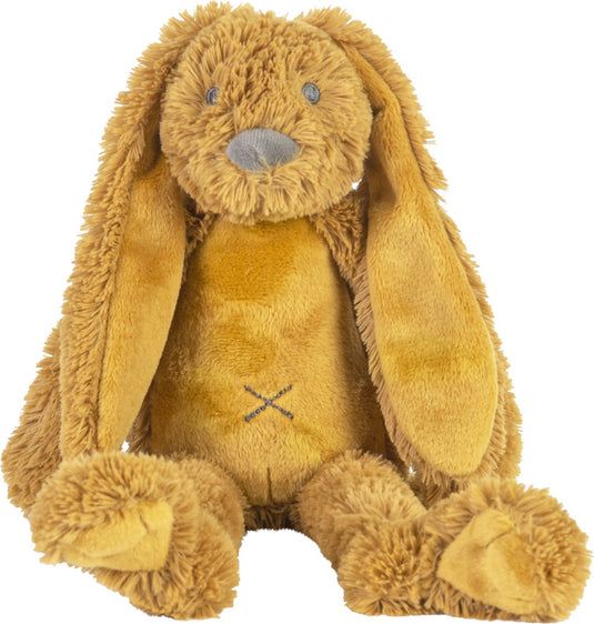 Happy horse konijn richie knuffel 38cm - okergeel - baby knuffel