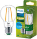 Philips led philips ultraefficient led lamp - transparant - 40w - e27 fitting - warmwit licht: 2700k - bespaar op energiekosten
