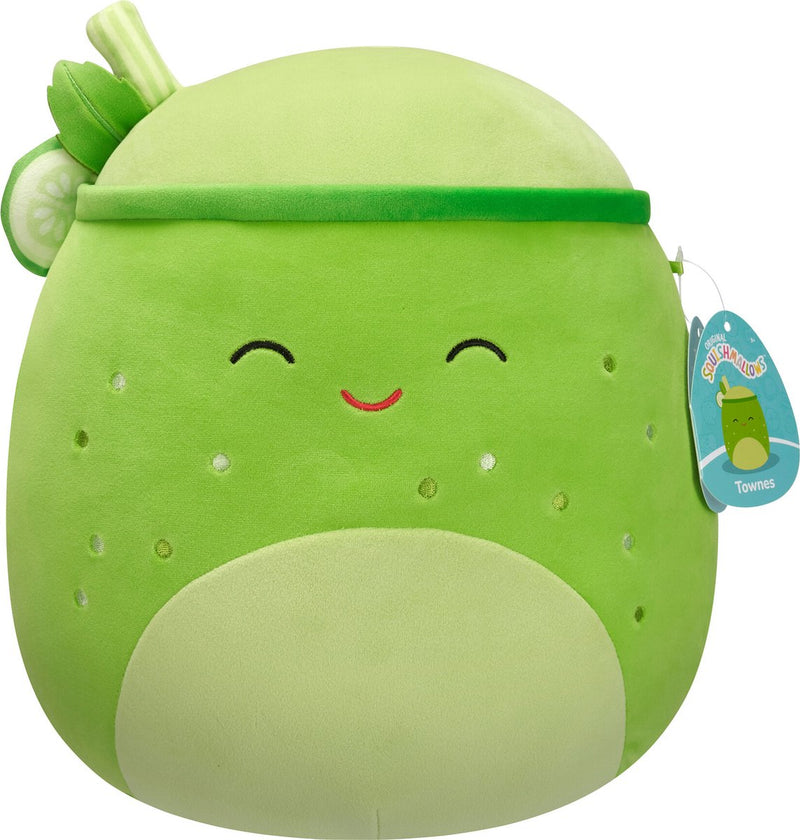 Laden Sie das Bild in Galerie -Viewer, Squishmallows knuffel pluche - townes groene sap, 30cm
