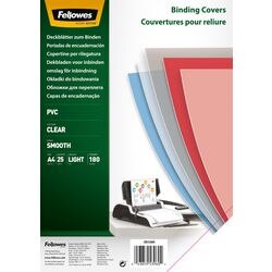 Fellowes inbindkaften merkloos 53800 plastic