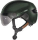 Abus fietshelm hud-y ace moss green m - 54-58 cm - groen - geschikt voor gebruik op elektrische fietsen - stadsfietsen - 430 g