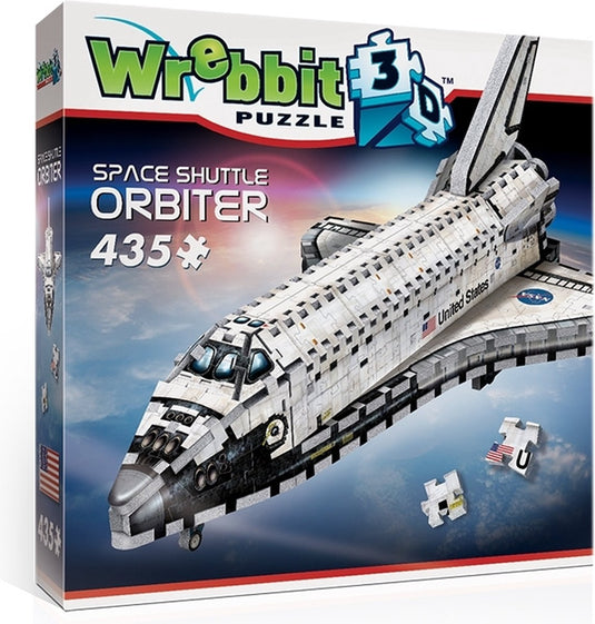 Wrebbit 3d puzzel space shuttle 435 stukjes