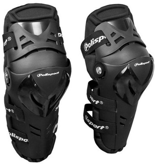 Polisport kniebeschermers devil adult zwart
