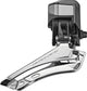 Shimano dura-ace di2 fd-r9150 voorderailleur 2x11-speed braze-on, zwart