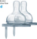 Pura silicone speen - slow flow - 2 stuks