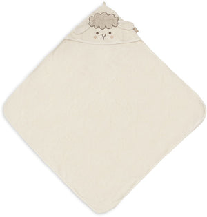 Jollein badcape badstof 75x75cm sheep sonny