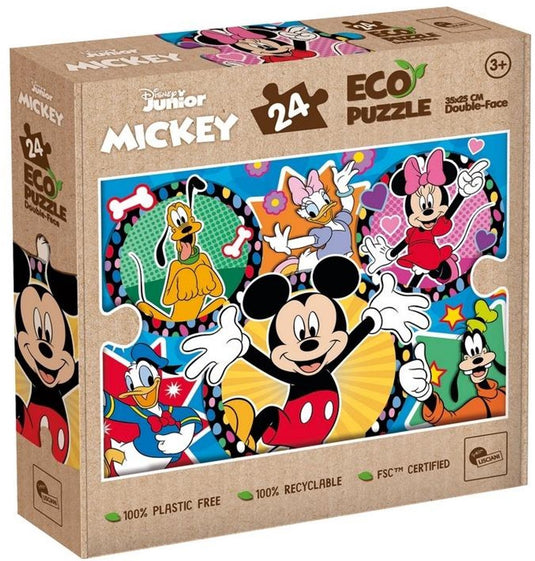 Lisciani disney eco-puzzle mini df 24 mickey