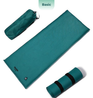 Hush. outdoor hush outdoor - slaapmat basic - inc. draagzak - geïntegreerd ventiel - lichtgewicht - 187×62×3 cm