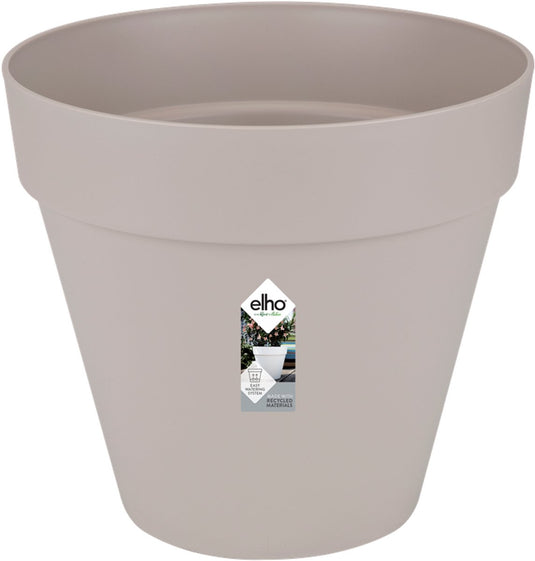 Elho loft urban rond 40 - bloempot voor buiten - ø 38.5 x h 35.3 cm - warm grijs