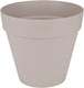 Elho loft urban rond 50 - bloempot voor buiten - ø 48.5 x h 44.5 cm - warm grijs