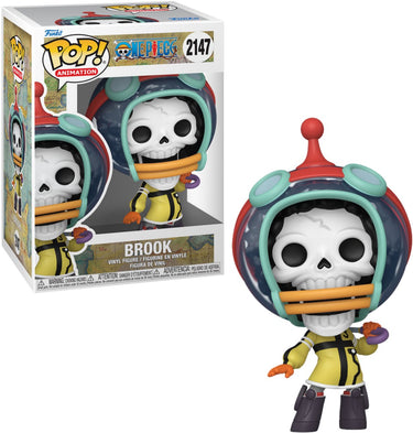 Funko one piece brook vinylfiguur 2147 unisex pop! - neutraal - standard