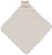 Jollein badcape baby - 100% badstof katoen - 75x75 cm - charlie