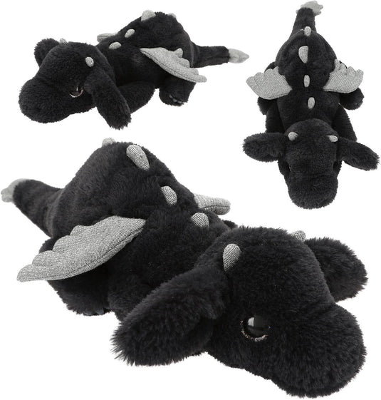 Depesche - snukis knuffel draak - zwart