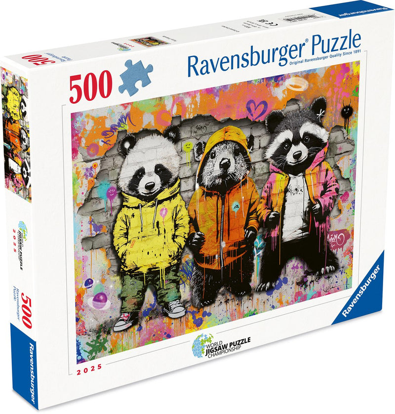 Afbeelding laden in galerijviewer, Ravensburger – pluizige vrienden – legpuzzel – 500 stukjes
