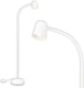 Briloner skriva - vloerlamp - woonkamer staande lamp - leeslampe - excl. gu10 - wit- 127.5cm