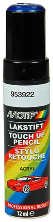 Motip 953922 - auto lakstift - blauw metallic - 12 ml