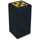 Brickbin afvalbak 561676 zwart 65l