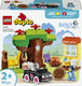 Lego duplo bluey pizzameisjes met muffin en bluey educatief speelgoed voor peuters 10469